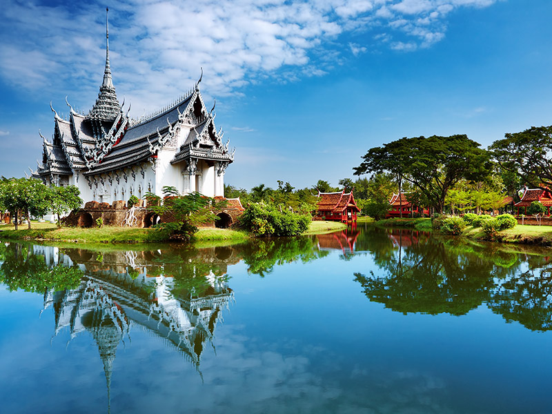 Sanphet Prasat Palace, Ancient City, Bangkok, Thailand